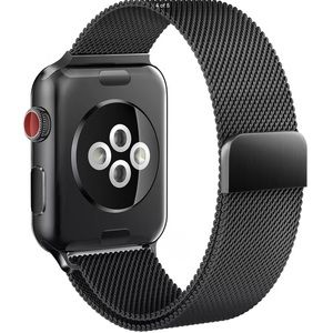 NEW 42mm Apple Watch Band Milanese Loop - Black